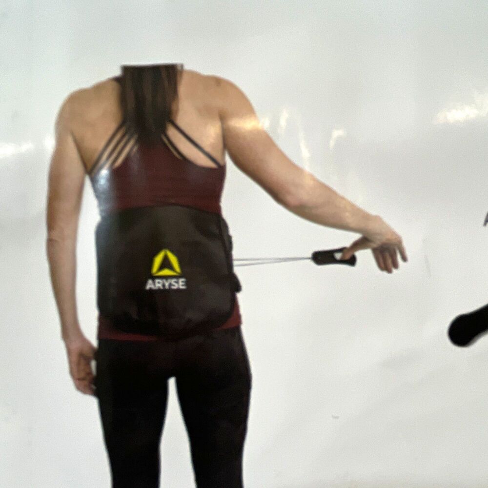 ARYSE Prime Series Back/Waist Brace Stabilization Black Size LG